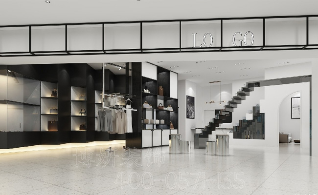 温州奢侈品店装修设计_案例效果图