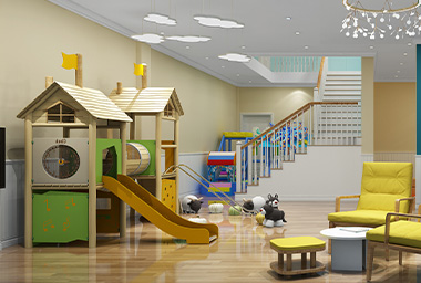 温州早教机构装修设计_案例效果图